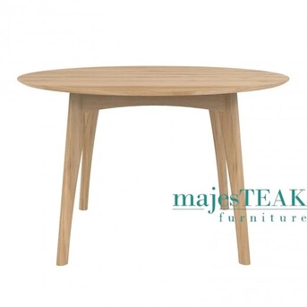 Kuala Lumpur, Furniture, MYR 2300,  Round Teak Dining Table -Soft Edge