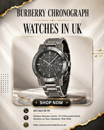 London, Watches, 175,  Burberry Chronograph Watches In UK