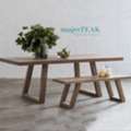 MYR 6800,  Solid Teak Table -Stout Design.
