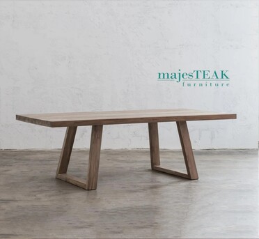 Kuala Lumpur, Furniture, MYR 6800,  Solid Teak Table -Stout Design.