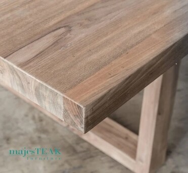 Kuala Lumpur, Furniture, MYR 6800,  Solid Teak Table -Stout Design.
