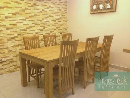 Kuala Lumpur, Furniture, MYR 4500,  Teak Dining Set -Noel Design