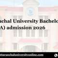 Uttaranchal University Bachelor Of Arts (BA) Admission 2026