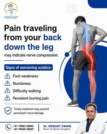 Bhubaneswar, Health, Sciatica Pain & Nerve Compression | Neurosurgeon In Bhubaneswar | Dr. Srikant Swain