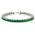 USD 7783,  Order GemsNY 10.00cttw Round Tsavorite Mens Bracelet