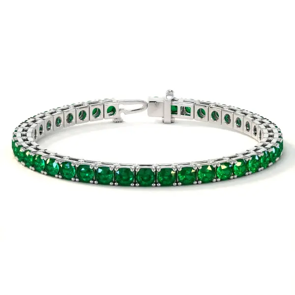 New York, Jewelry, USD 7783,  Get GemsNY Tsavorite Round Mens Bracelet | 10.00cttw