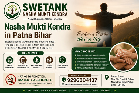 Mumbai, Health, Nasha Mukti Kendra In Patna Bihar | Swetank Care