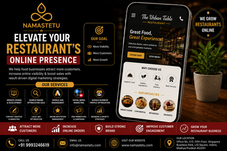 Indore, Marketing, Elevate Your Restaurant&rsquo;s Online Presence