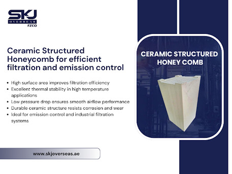 Silicon Oasis, Business, High-Performance Ceramic Structured Honeycomb For Industries