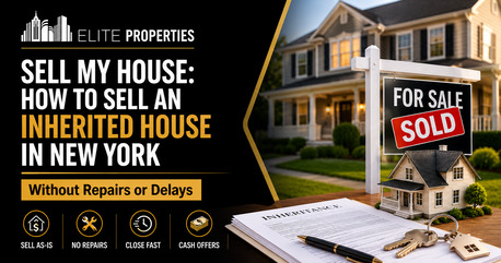 New York, Apartments, Flats, Houses & Villas, USD 1/month,  1 Sq. Meter,  Sell An Inherited House In New York Without Repairs Or Delays | Elite Properties NY