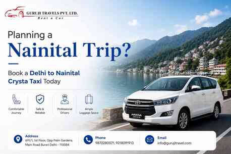 New Delhi, Guest Posting, Delhi To Nainital Travel Taxi &ndash; Guruji Travel