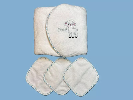 New York, Clothing & Accessories, USD 198,  Shop Luxury Blue Baby Bath Towel Set For Father&rsquo;s Day 2026