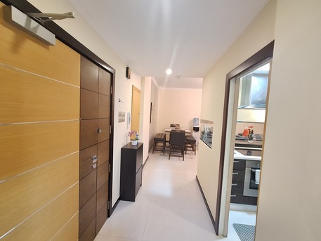 Juffair, Apartments, Flats, Houses & Villas, BHD 330/month,  Furnished,  2 BR,  Stunning | Modern Interior | Balcony | Family Building | Facilities | Near Oasis Mall
