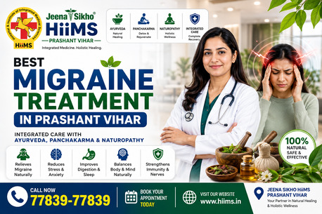 New Delhi, Health, Best Migraine Treatment In Prashant Vihar Delhi | HiiMS