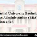 Uttaranchal University Bachelor Of Business Administration (BBA) Admission 2026