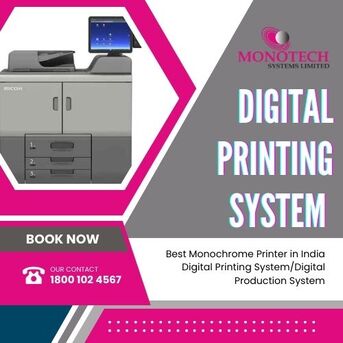 New Delhi, Machinery, 5 Proven & Reliable Production Printing Systems | Monotech