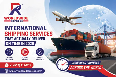 Toronto, Pick Up & Drop Off, International Shipping Services That Actually Deliver On Time In 2026