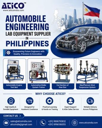 Manila, Electronics, PHP 1,  Automobile Engineering Lab Equipment Supplier In Philippines