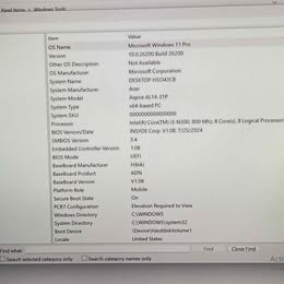 Riyadh, Computers, SAR 1125,  Acer Aspire AL 14-31P DESKTOP-HSO43CB.