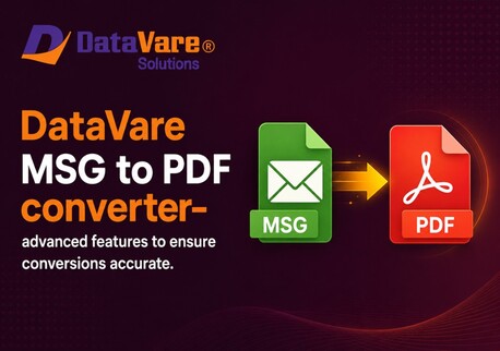 Mumbai, Software, INR 9403,  DataVare MSG To PDF Converter- Advanced Features To Ensure Conversions Are Accurate.