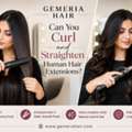 Can You Curl And Straighten Human Hair Extensions?