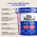 USD 39,  Folk Revival Maple Walnut Cereal Cup &ndash; Grain-Free, High-Protein Breakfast