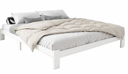 Sydney, Furniture, AUD 148,  White Bed Frame &ndash; Minimalist And Contemporary Bedroom Furniture
