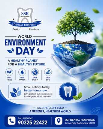 Kurnool, Dental, World Environment Day 2026 | SSR Dental Hospital &ndash; Best Dental Hospital In Rajahmundry