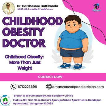 Hyderabad, Health, Childhood Obesity Doctor Kondapur | Dr Harshasree