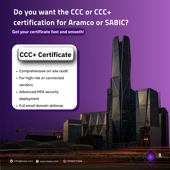 Riyadh, Technical, Secure Your Aramco & SABIC Compliance &ndash; CCC & CCC+ Certification