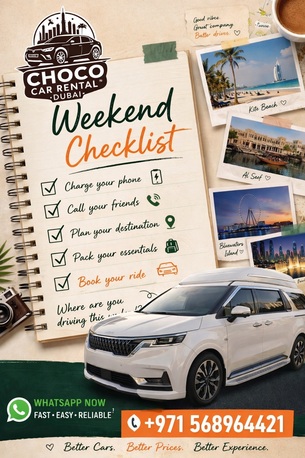 Dubai, Automotive, Choco Car Rent  - Reliable, Clean & Affordable Car Rentals In Dubai