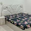 SAR 1000,  1 Double Bed With Side Tables(without Matress) , 1 Dressing Table, 1 Cupboard