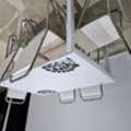 SAR 120,  Dining Table With Glass Top And 5 Chairs At Throw Away Price