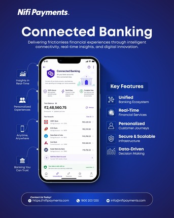 Noida, Financial, NifiPayments Connected Banking Enables Faster, Secure, And More Efficient Business Transac