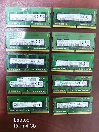 Thuqbah, Computers, SAR 400,  Laptop RAM 4GB DDR4 SODIMM &ndash; 10 Pieces Available