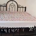 BHD 22,  STEEL DOUBLE BED WITH MEDICATED MATTRESS FOR SALE