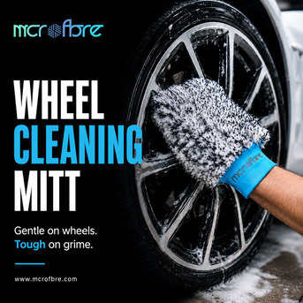 London, Clothing & Accessories, Premium Wheel Cleaning Mitt For Easy Car Care