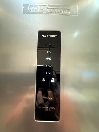 Riyadh, Appliances, SAR 2200,  New Big Refrigerator Super General 538 Liters Double Door Auto Defrost 2 Years Warranty