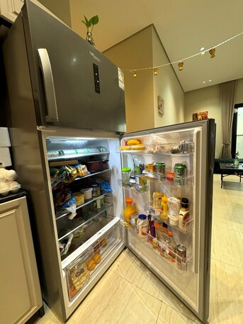 Riyadh, Appliances, SAR 2200,  New Big Refrigerator Super General 538 Liters Double Door Auto Defrost 2 Years Warranty