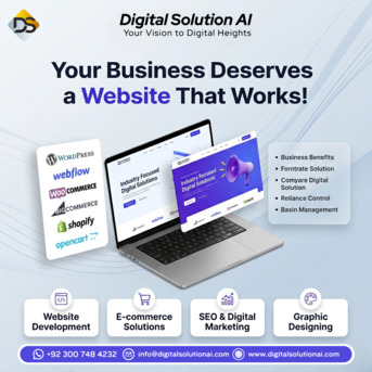 Islamabad, Marketing, Your Business Deserves A Website That Works!