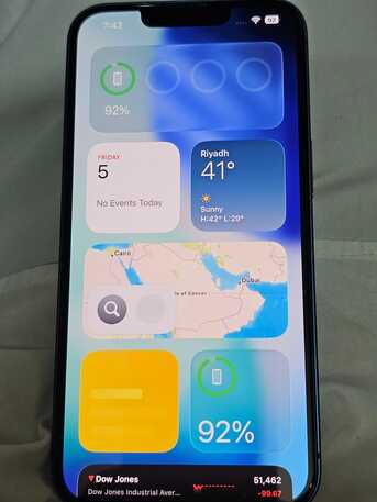 Dammam, Mobile Phones, SAR 1500,  Iphone 13 128gb Battery Health 77%