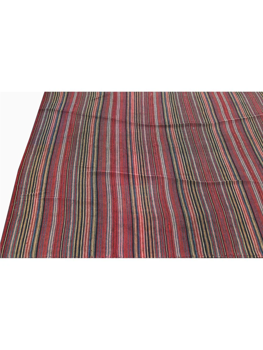 New York, Furniture, USD 670,  6x7 Maroon Square Old Persian Kilim Area Rug