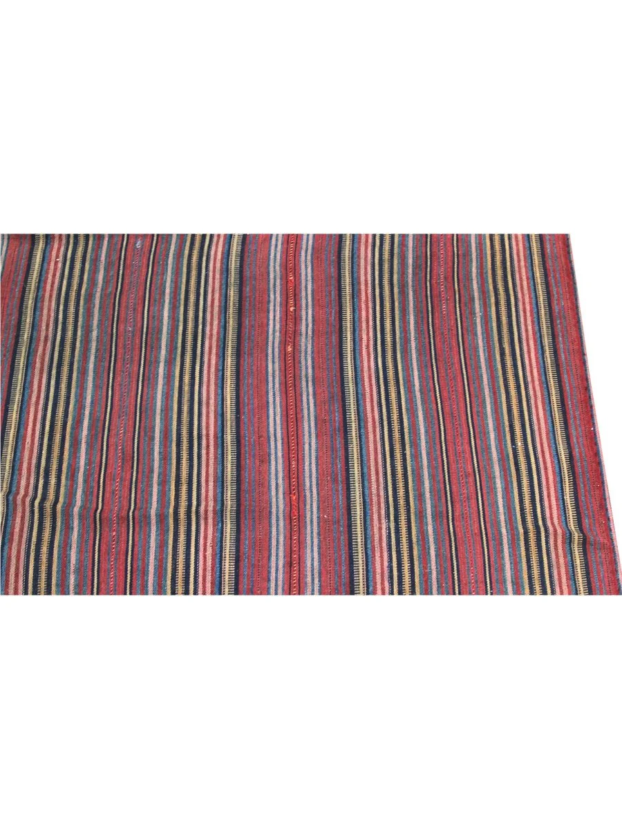 New York, Furniture, USD 670,  6x7 Maroon Square Old Persian Kilim Area Rug