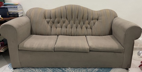 Al Aziziyah, Furniture, SAR 100,  3 Seater Sofa Along With 2 Single Seater Sofa