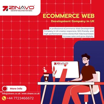 London, Web Design & Development, Custom Ecommerce Development Company In UK | Zinavo