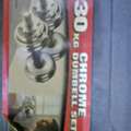 SAR 170,  Chrome Dumbell Set- 30KG