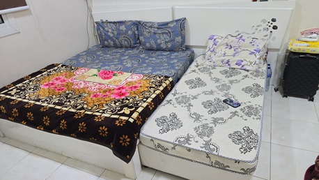 Yanbu, Furniture, SAR 400,  Bed Set, Cupboard And Dressing Table Best New Conditions