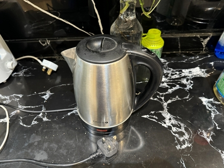 Riyadh, Appliances, SAR 50,  New Electric Kettle 1.7 Liters DOTS KDS-003 1300W-1540W Silver & Black