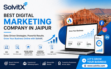 Jaipur, Software Development, Best Digital Marketing Company In Jaipur | SolvitX