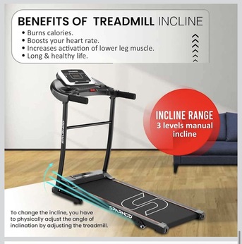 Riyadh, Health & Beauty Items, SAR 599,  Sparnod Fitness Motorised Treadmill 10/10